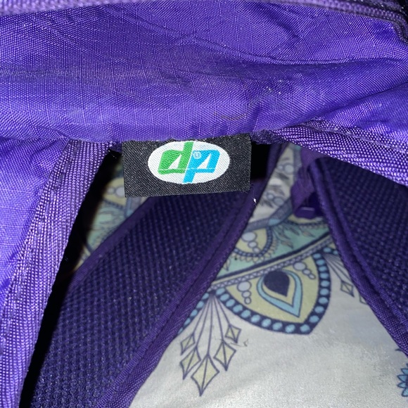 Supreme Backpack Purple FW18 Used - Picture 3 of 10